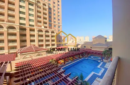 Apartment - 1 Bedroom - 2 Bathrooms for rent in East Porto Drive - Porto Arabia - The Pearl Island - Doha