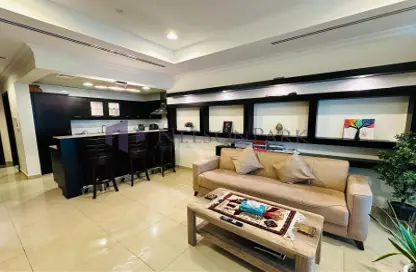 Apartment - Studio - 1 Bathroom for rent in West Porto Drive - Porto Arabia - The Pearl Island - Doha