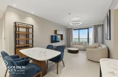 شقة - غرفة نوم - 2 حمامات للايجار في لوسيل ريسيدينس - منطقة المارينا - الوسيل