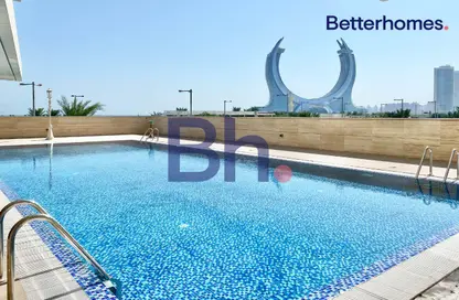 Apartment - 2 Bedrooms - 3 Bathrooms for rent in Lusail Residence - Marina District - Lusail